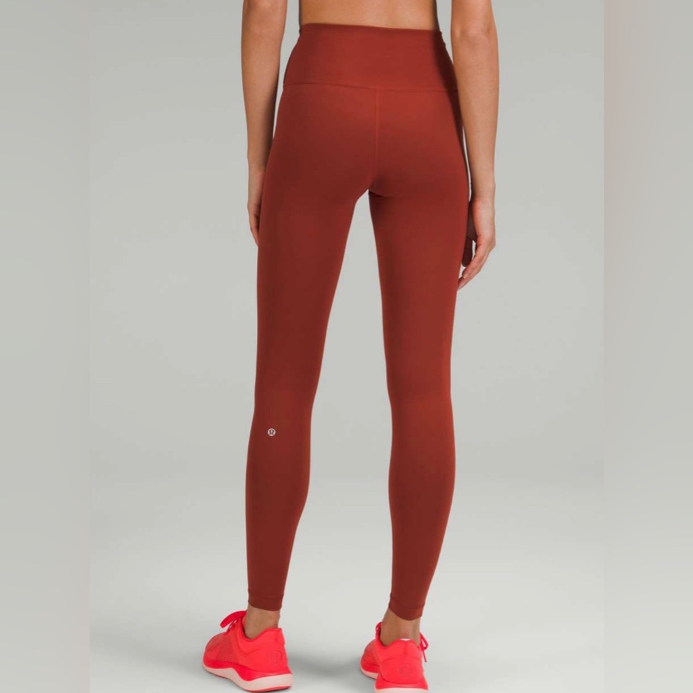 LULULEMON 2022 wunder under train high rise tight cayenne 31” size 4 - Picture 2 of 9